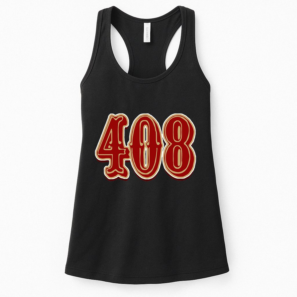 San Jose Dynasty S 408 Hella 408 Legacy Womens Tank Top