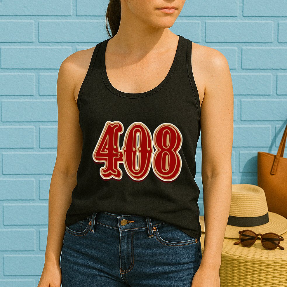 San Jose Dynasty S 408 Hella 408 Legacy Womens Tank Top