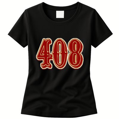 San Jose Dynasty S 408 Hella 408 Legacy Womens T-Shirt