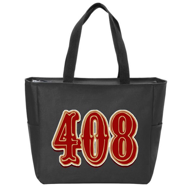 San Jose Dynasty S 408 Hella 408 Legacy Zip Tote Bag