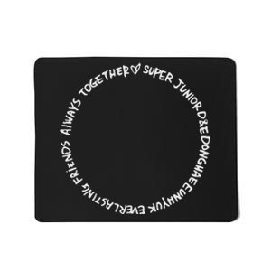 Super Junior D E Donghae Eunhyuk Evrr Lasting Friens Always Together Mousepad