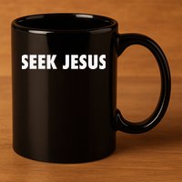 Seek Jesus Evangelism 11oz C Handle Ceramic Mug