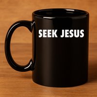 Seek Jesus Evangelism 11oz C Handle Ceramic Mug