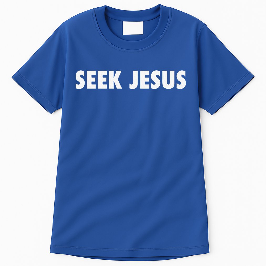 Seek Jesus Evangelism Tall T-Shirt
