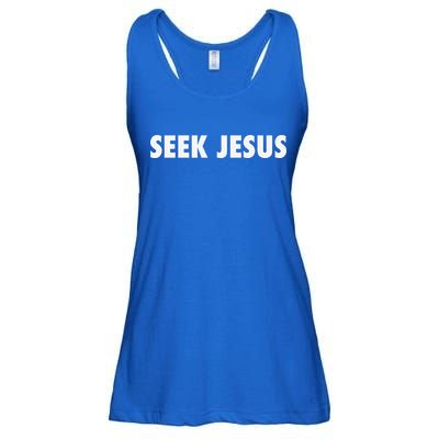 Seek Jesus Evangelism Ladies Essential Flowy Tank