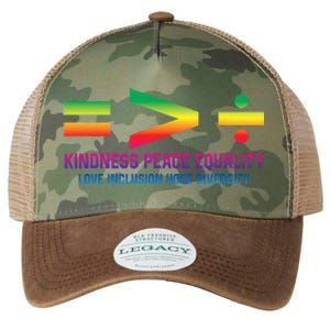 Social Justice Equality Greater Than Division Legacy Tie Dye Trucker Hat