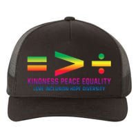 Social Justice Equality Greater Than Division Yupoong Adult 5-Panel Trucker Hat