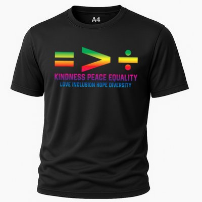 Social Justice Equality Greater Than Division Performance Shirt