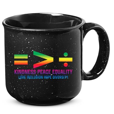 Social Justice Equality Greater Than Division 15oz Campfire Ceramic Mug