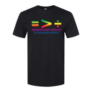 Social Justice Equality Greater Than Division Softstyle CVC T-Shirt