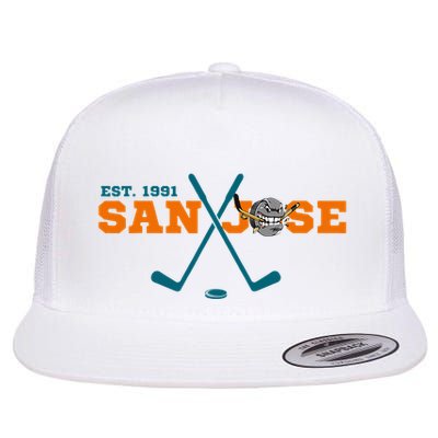 San Jose Est 1991 Sports Team Novelty Athletic Flatbill Hat