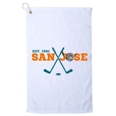 San Jose Est 1991 Sports Team Novelty Athletic Golf Towel