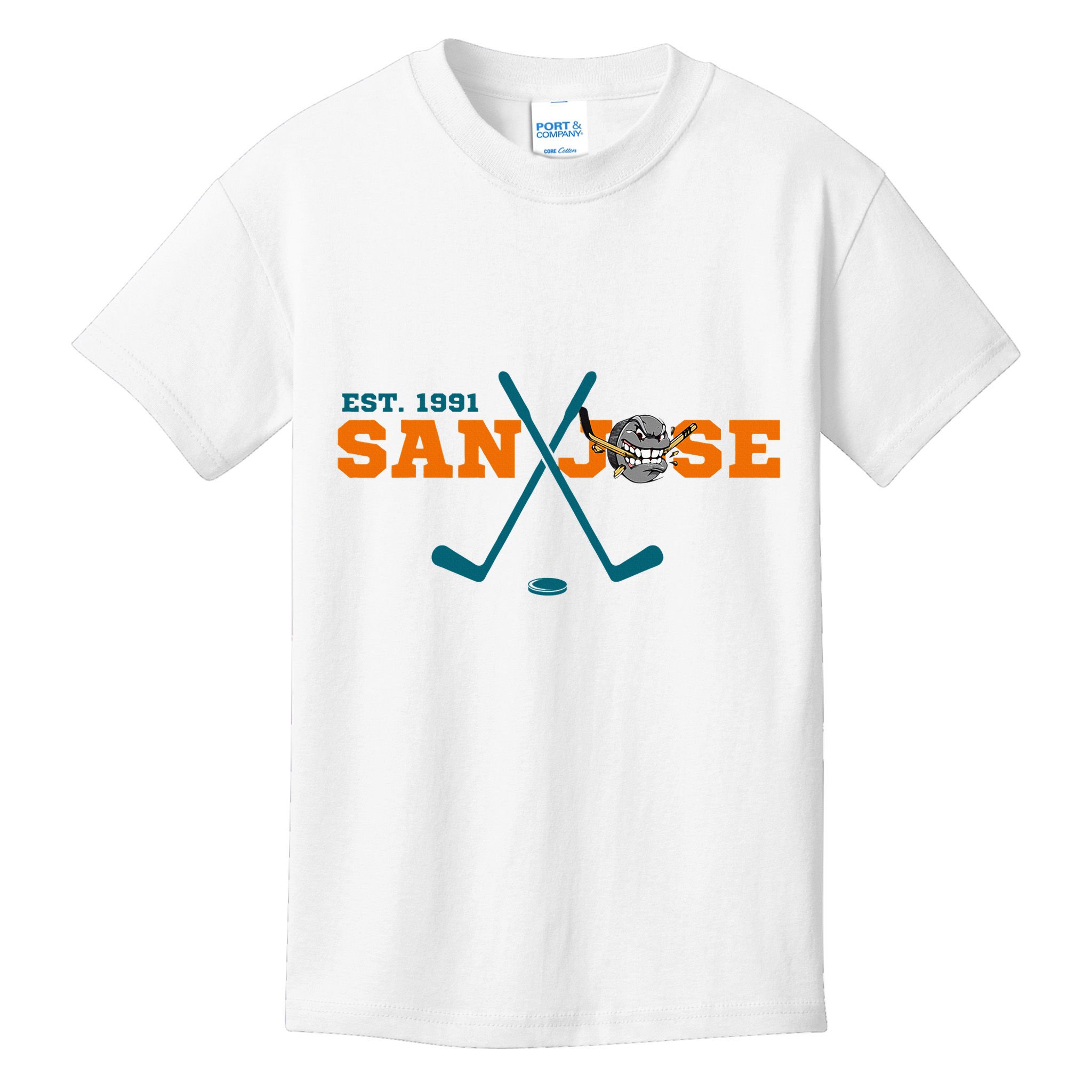 San Jose Est 1991 Sports Team Novelty Athletic Kids T-Shirt