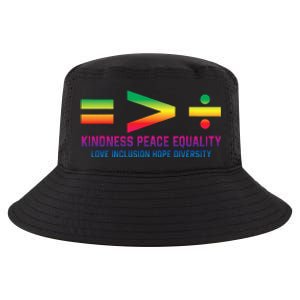 Social Justice Equality Greater Than Division Cool Comfort Performance Bucket Hat