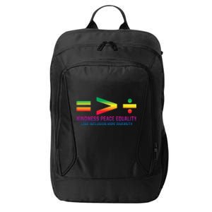 Social Justice Equality Greater Than Division City Backpack