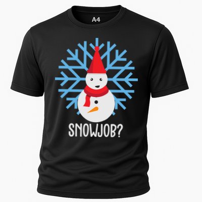 Snow Job Funny Snowman Performance Shirt