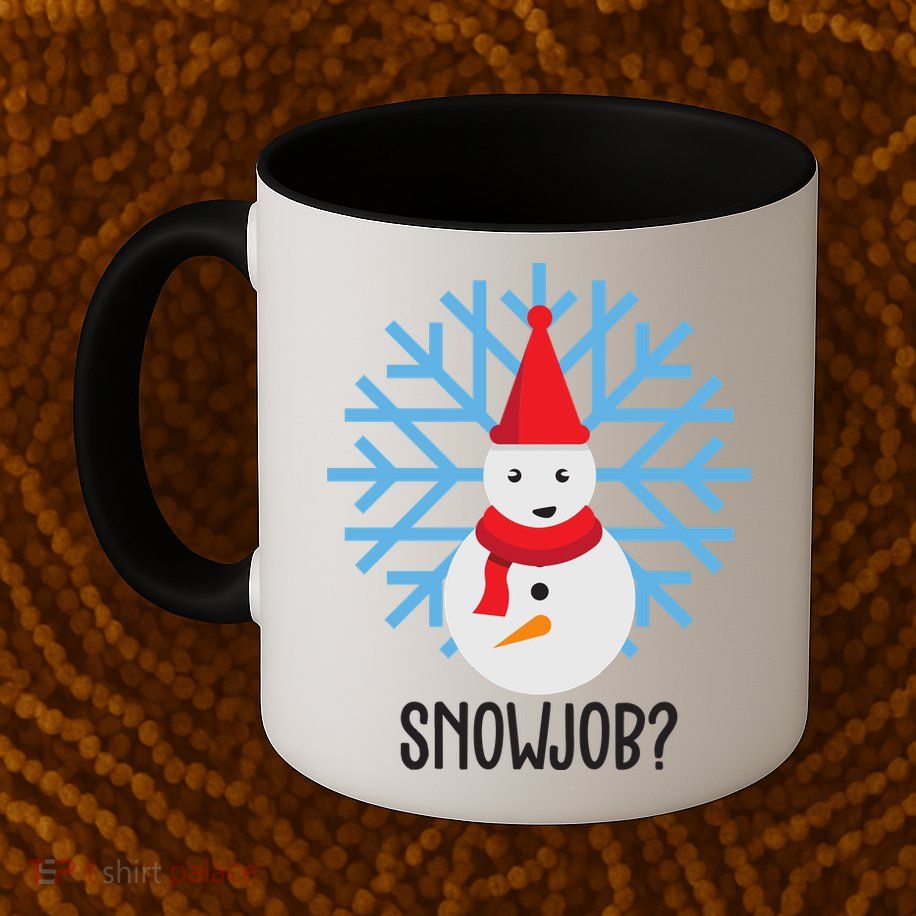 Snow Job Funny Snowman Mug
