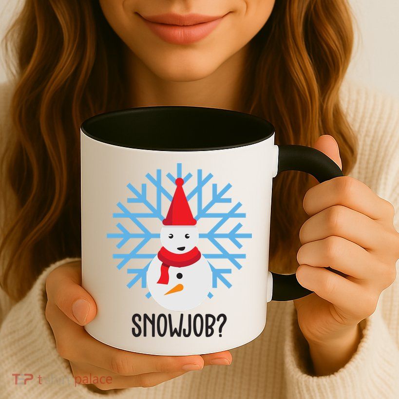 Snow Job Funny Snowman Mug
