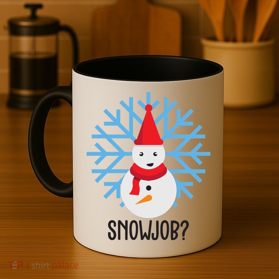 Snow Job Funny Snowman Mug