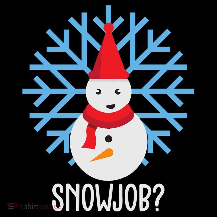 Snow Job Funny Snowman Baby Bodysuit