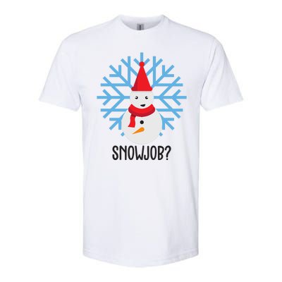 Snow Job Funny Snowman Softstyle® CVC T-Shirt