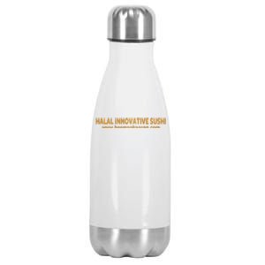 Sushi Japanese Food Stainless Steel Insulated Water Bottle