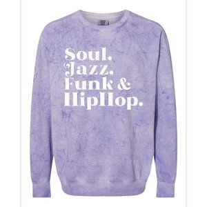 Soul Jazz Funk Colorblast Crewneck Sweatshirt