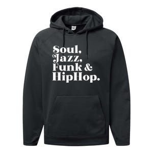 Soul Jazz Funk Performance Fleece Hoodie