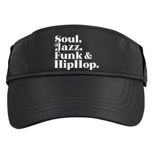 Soul Jazz Funk Adult Drive Performance Visor