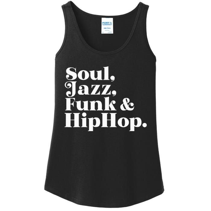 Soul Jazz Funk Ladies Essential Tank