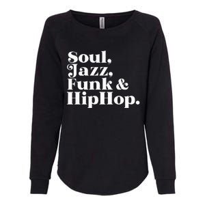 Soul Jazz Funk Womens California Wash Sweatshirt