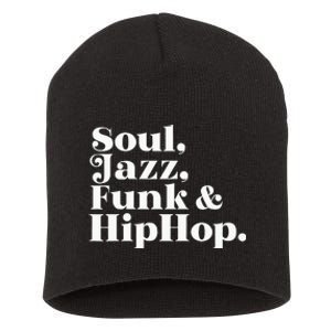 Soul Jazz Funk Short Acrylic Beanie