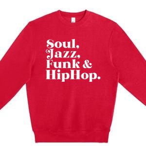 Soul Jazz Funk Premium Crewneck Sweatshirt