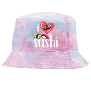 Sushi Japanese Food Sushi Lover Gift Tie-Dyed Bucket Hat