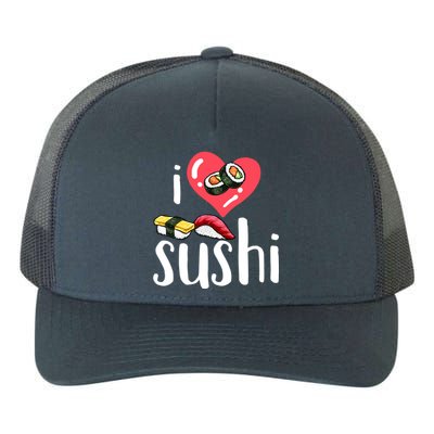 Sushi Japanese Food Sushi Lover Gift Yupoong Adult 5-Panel Trucker Hat