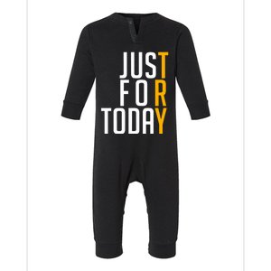 Sober Just For Today Try Infant Fleece One Piece