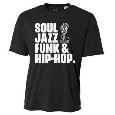 Soul Jazz Funk And Hip Hop Music Genre Musician Music Lovers Cooling Performance Crew T-Shirt