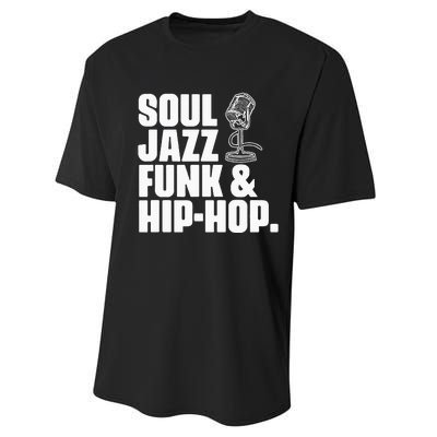 Soul Jazz Funk And Hip Hop Music Genre Musician Music Lovers Performance Sprint T-Shirt