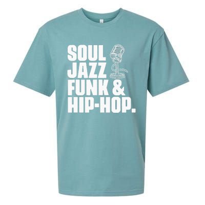 Soul Jazz Funk And Hip Hop Music Genre Musician Music Lovers Sueded Cloud Jersey T-Shirt