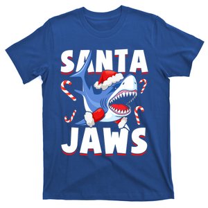 Santa Jaws Funny Christmas Shark Gift T-Shirt