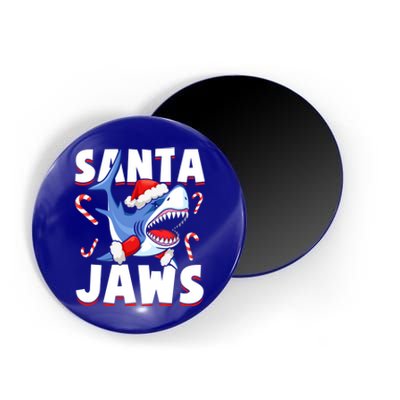 Santa Jaws Funny Christmas Shark Gift Cool Gift Magnet