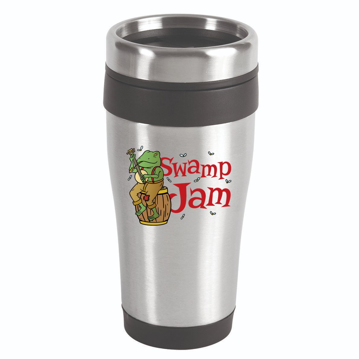 Swamp Jam Gator Musician 16oz Travel Tumbler