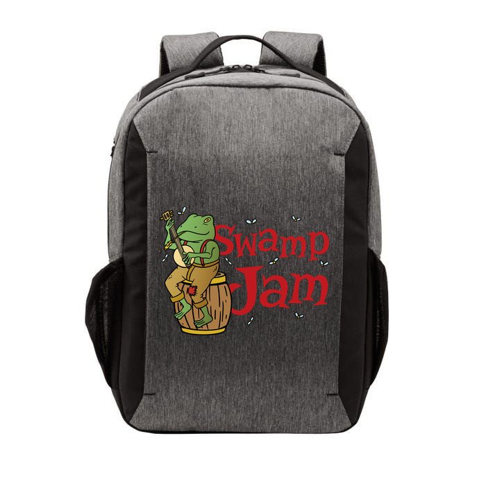 Swamp Jam Gator Musician Vector Backpack