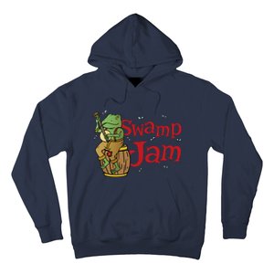 Swamp Jam Gator Musician Hoodie