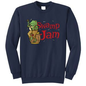 Swamp Jam Gator Musician Sweatshirt