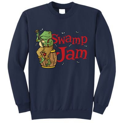 Swamp Jam Gator Musician Sweatshirt
