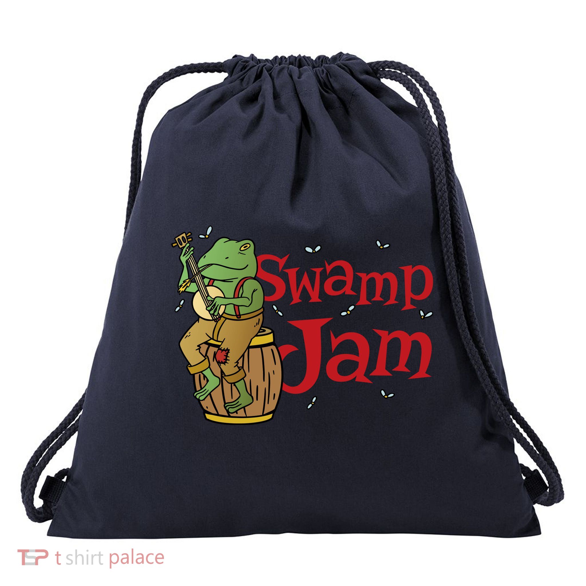 Swamp Jam Gator Musician Drawstring Bag
