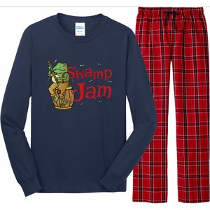 Swamp Jam Gator Musician Long Sleeve Pajama Set