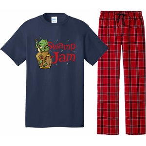 Swamp Jam Gator Musician Pajama Set