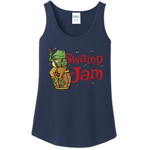 Swamp Jam Gator Musician Ladies Essential Tank